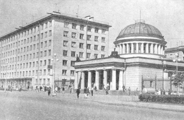 Наземный вестибюль ст. &quot;Автово&quot;, фото до 1965 г.