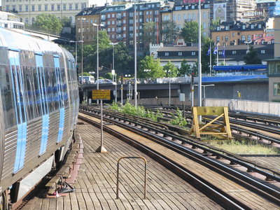 Перегон Gamla Stan - Slussen