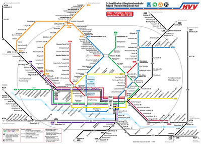 Схема городского метрополитена