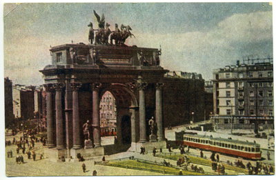 Narvskaja.jpg (1.12 МБ) 7903 просмотра Площадь у Нарвских Ворот. 1952 год