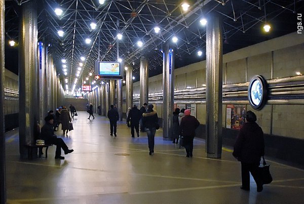 Обновленный облик станции Гагаринская