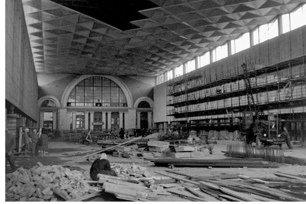 Реконструкция светового зала, 1967 г.