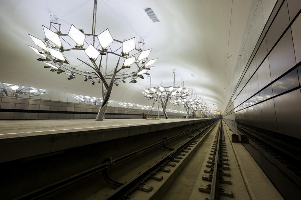 troparevo_3.jpg (500.64 КБ) 5253 просмотра Станция метро «Тропарево». Авторы проекта: архитекторы бюро "Инжпроект" А.И. Тарасов, Н.Д. Деев, Д.Ж. Полякова