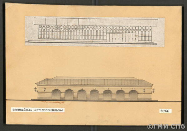 konkursnyy_proekt_rekonstruktsii_wladimirskoy_pl_v_svyazi_so_stroitelystvom_novoy_stantsii_metropolitena_list__5_-_nazemnyy_vestibyuly_stant-58-36911113.jpg (61.65 КБ) 29326 просмотров Конкурсный проект реконструкции Владимирской пл. в связи со строительством новой станции метрополитена. Лист № 5: наземный вестибюль станции «Владимирская-II», фасад, развертка (два варианта), 2-я премия, 1988