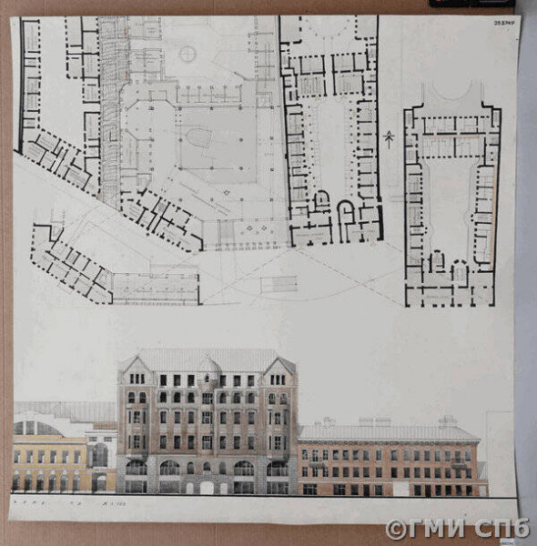 konkursnyy_proekt_rekonstruktsii_wladimirskoy_ploschadi_v_svyazi_so_stroitelystvom_novoy_stantsii_metropolitena_list__4_obschestvennyy_tsent-43-36911088.jpg (68.11 КБ) 21693 просмотра Конкурсный проект реконструкции Владимирской площади в связи со строительством новой станции метрополитена. Лист № 4: Общественный центр, развёртка фасадов по Владимирскому проспекту, 1988