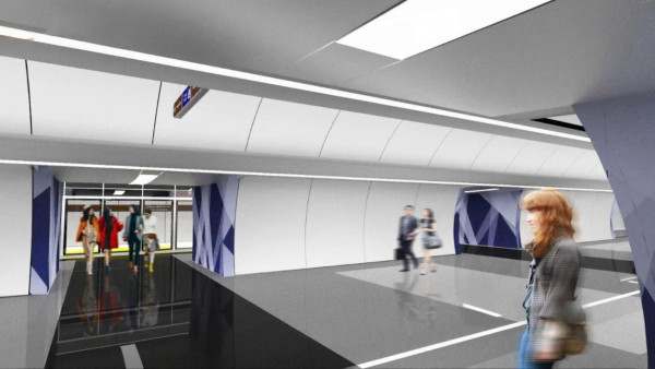 Улица Доблести вид из арки Бокового зала .jpg