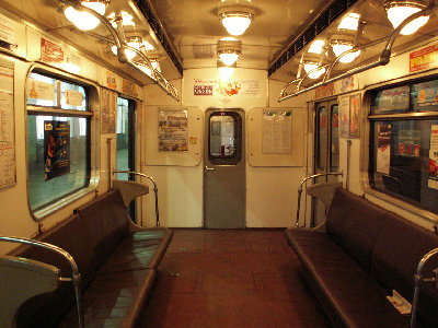 Салон вагона серии Ем501 №6645